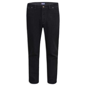 Duke Mens D555 Rockford Denim Comfort Jeans / Black